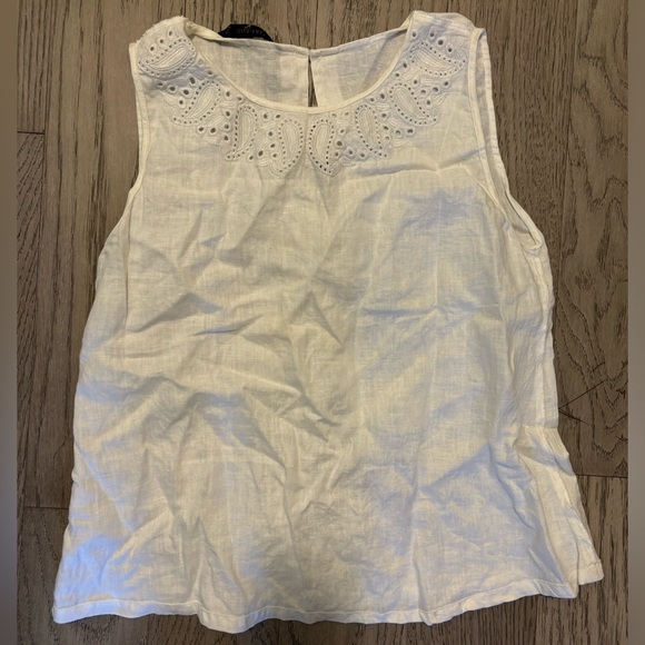 Zara Linen Blouse - Picture 2 of 2